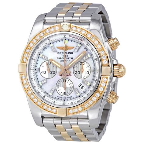 breitling chronomat 44 automatic chronograph diamond men& 39|Breitling Chronomat 44 retail price.